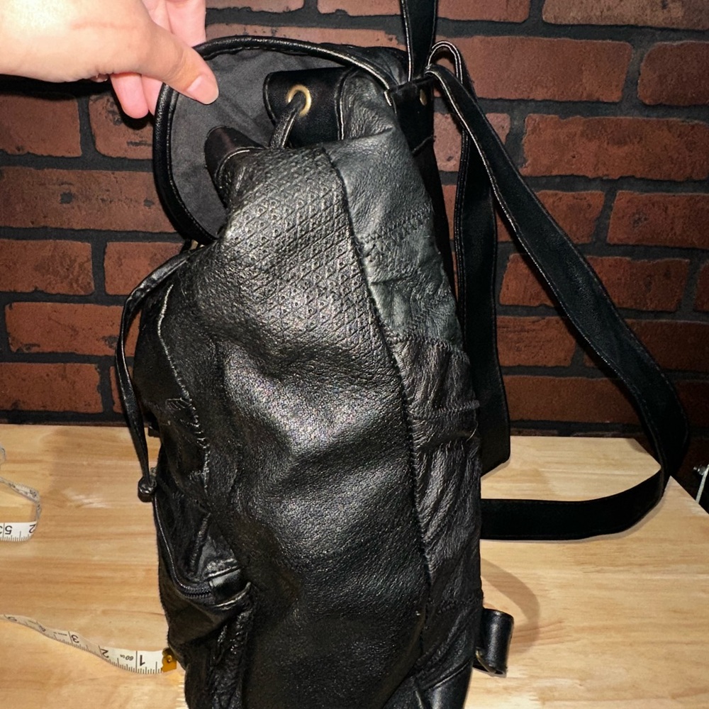 Vintage 80’s/90’s patchwork Backpack - Picture 6 of 10